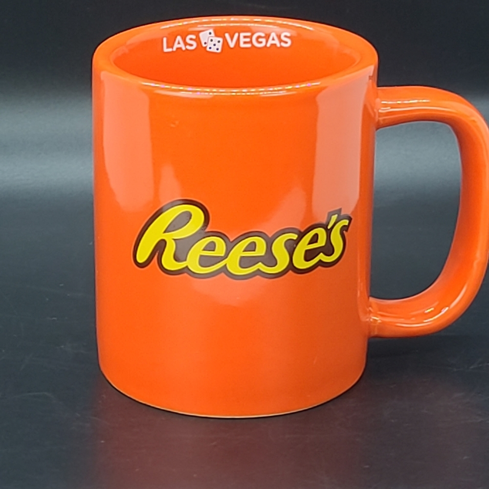 Reese's Las Vegas Classic Orange Mug. 8oz